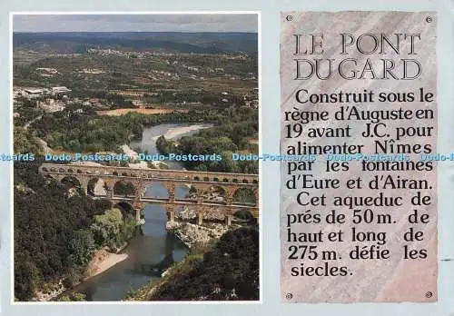 D287800 Le Pont du Gard Editions de la Palette 1985