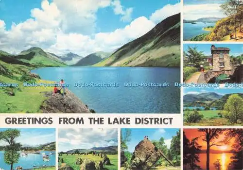 D280906 Grüße aus dem Lake District John Hinde Ltd E Nagele Multi View