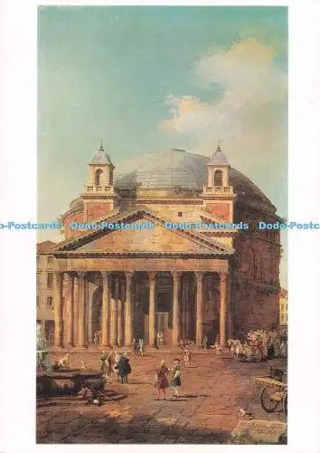 D283340 Rom The Pantheon Royal Collection Lund Humphries Canaletto