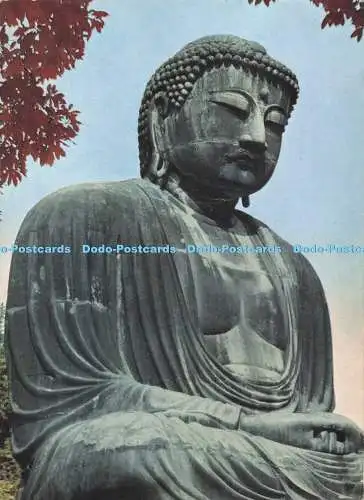 D285619 Großer Buddha am Kamakura Nationalschatz Bronzestatue gekostet 1252