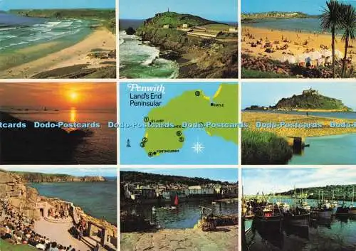 D287839 Stift mit Land End Halbinsel Cornwall Mousehole Newlyn St Ives Murray Kin