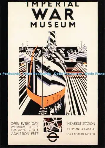 D283345 Imperial War Museum London Transport Museum Edward Wadsworth A R A 1936