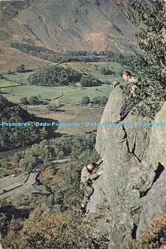 D278757 Cumberland Climbing in Borrowdale J Arthur Dixon 1967