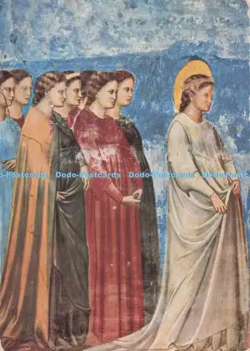 D278764 Giotto Cappella Degli Scrovegni Milione Serie di Cartoline a Colori