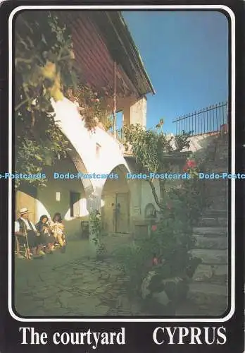 D285673 Cyprus The Courtyard K N Papadopoulos Merchants No 182 1994