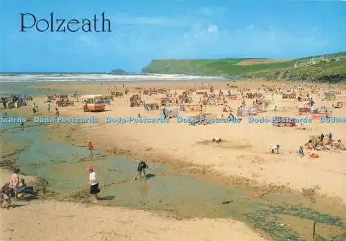 D287903 Polzeath The Sands and Pentire Point J Salmon Ltd Cameracolour Sevenoaks