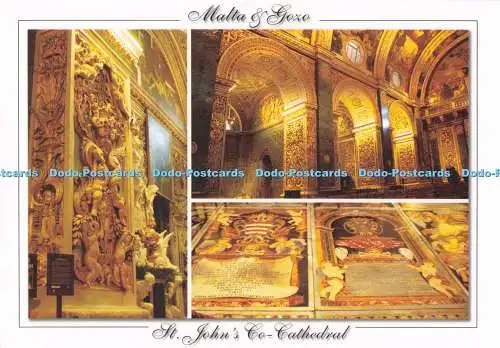 D285703 Malta und Gozo St John Co Kathedrale Schiff Detail und Denkmal für Omas