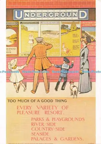 D283427 Every Variety London Transport Poster of 1910 Photo Precision Limited