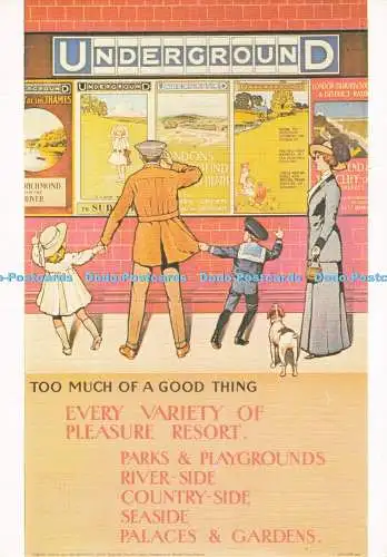 D283429 Every Variety London Transport Poster of 1910 Photo Precision Limited