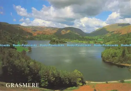 D285750 Grasmere Grasmere von Loughrigg Lake District J Salmon Ltd Cameracolour