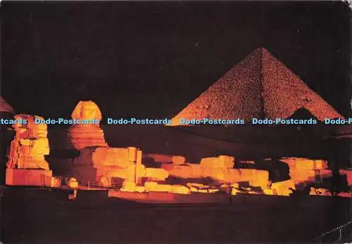D287965 Gizeh Sound und Licht an den Pyramiden von Gizeh