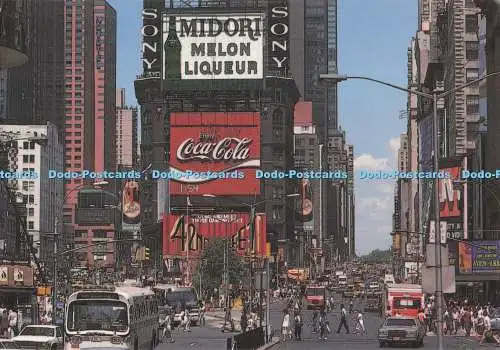 D281082 New York City Times Square im Herzen des Theaterviertels Alfred M