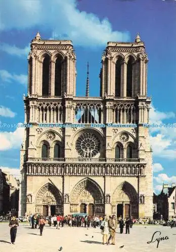 D283474 Paris Die Kathedrale Notre Dame Lyna