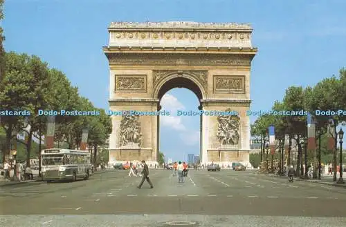 D283489 Pariser Triumphbogen Place de l Etoile Lyna