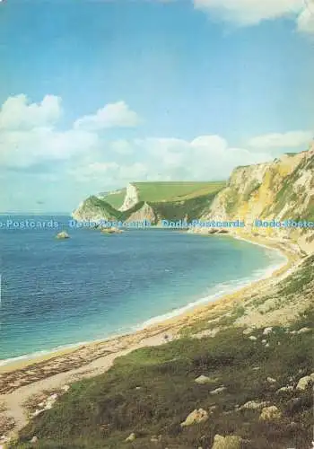 D285773 Blick auf die Küste von Dorset vom Dungy Head über die Bucht von St. Oswald mit Blick in die Richtung