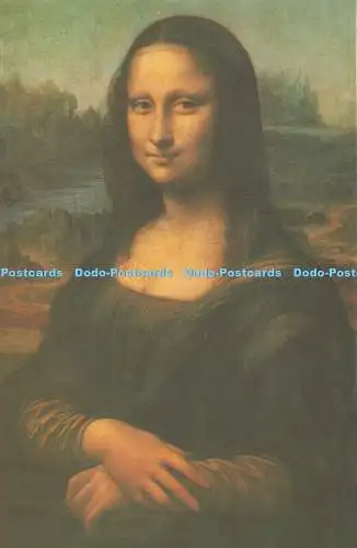 D283494 Paris Louvre Museum Monalisa Lyna Leonardo da Vinci