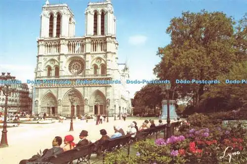 D283495 Paris Die Kathedrale Notre Dame Lyna