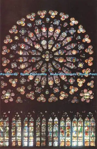D283496 Paris Notre Dame South Rose Window Lyna