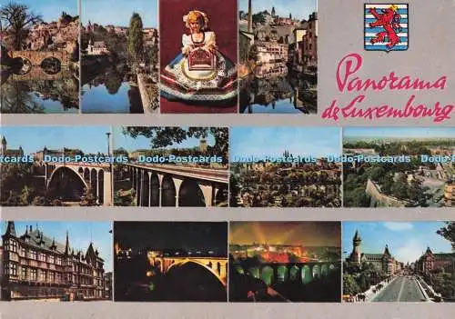 D287997 Panorama de Luxembourg Brücken Gebäude A Schaack Multi View