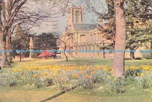 D288000 Cheltenham The Gentlemen College Photochrom 1959
