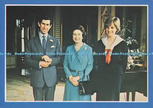 D281135 Charles und Diana Queen Elizabeth II Rupert Magnus Trading Co Ltd