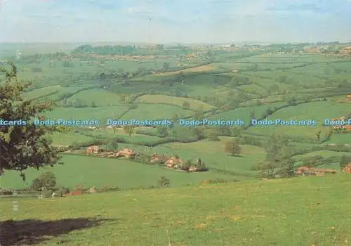 D285822 Devon Shaftesbury Ein altes sächsisches Bergstadtpanorama J Arthur Dixon