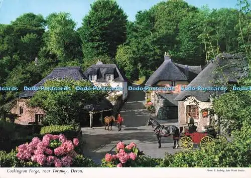 D281199 Devon Cockington Forge near Torquay John Hinde Ltd E Ludwig