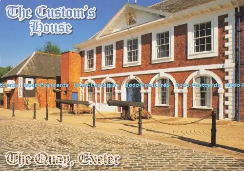 D281202 Exeter The Quay The Custom House John Hinde Ltd Phillip Fenton