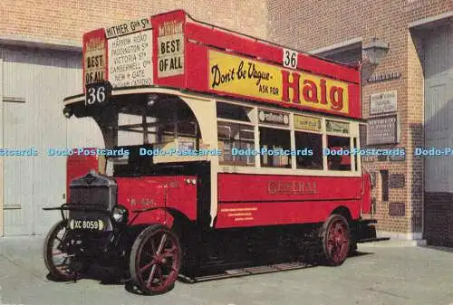 D281209 K Typ Omnibus London General Omnibus Co Der K Typ Bus folgte schnell