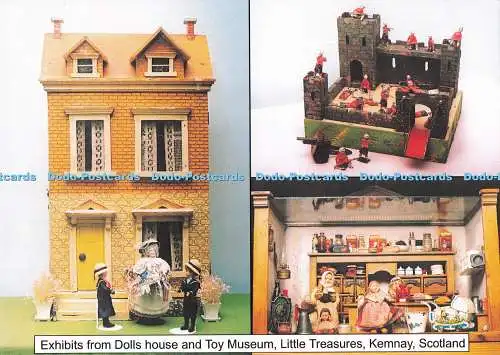 D285882 Schottland Kemnay Little Treasures Exponate aus Puppenhaus und Spielzeugmuseum