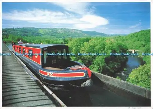 D281221 Llangollen Pontcysyllte Aquädukt Dave Newbould Alpine Press