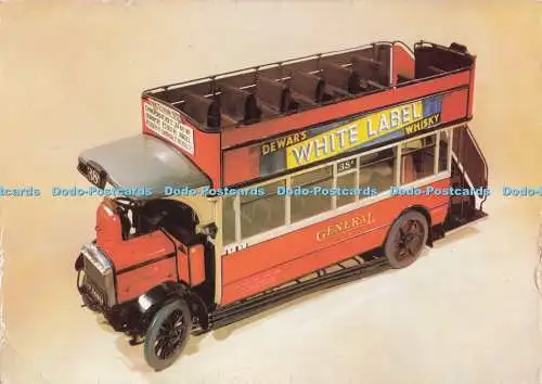 D281227 Modell des London General Type N S Bus entworfen 1923 J Arthur Dixon Ltd