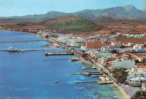 D283616 Mallorca Baleares Espana Puerto de Pollensa Vista General Aerea Casa Pla