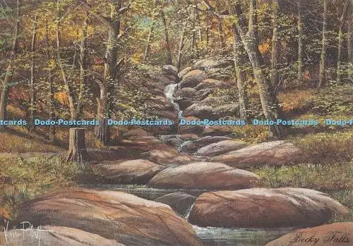 D281235 Becky Falls Pictures Ltd Kevin Platt D G Thomas Sammlerkarte