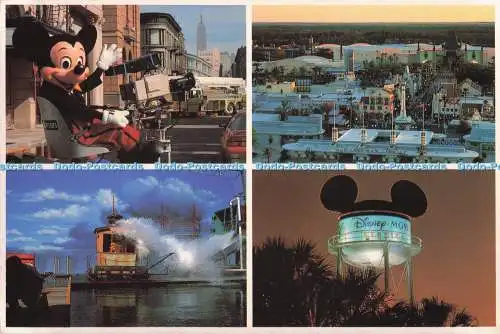 D281242 Florida Tour MGM Studios Southern Karte und Neuheit inkl. Mehrfachansicht