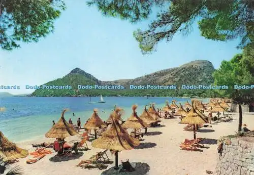 D283641 Mallorca Baleares Espana Formentor Playa Casa Planas