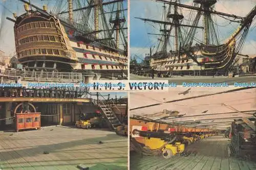 D281256 H M S Victory Heck View Starbord View Where Nelson Fell Lower Gun Deck