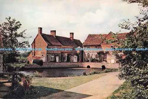 D281298 Suffolk Flatford Mill und das Mühlenhaus in der Nähe von East Bergholt befinden sich auf