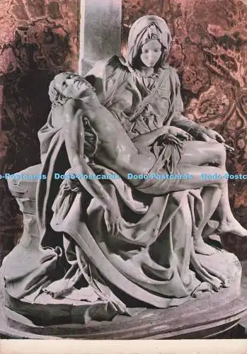 D281308 Roma Die Pieta von Michelangelo in der Basika St. Peter Kodak Ektachrom