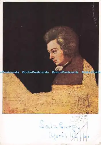 D281319 Wolfgang Amadeus Mozart Joseph Lange Mozart Museum Wolfrum 1961