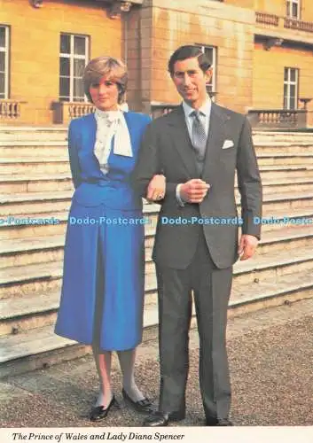 D281337 The Prince of Wales and Lady Diana Spencer Photo Precision Limited Inter