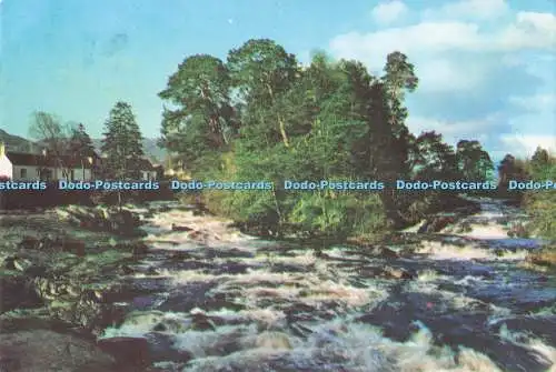 D288079 Perthshire. Killin. Falls of Dochart. W. S. Thomson. Edinburgh