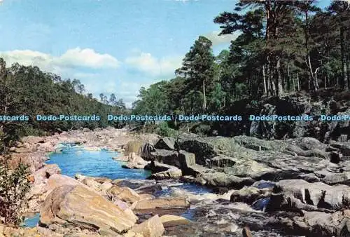 D288083 Inverness Shire. The River Affric. Glen Affric. J. Arthur Dixon. Inverne