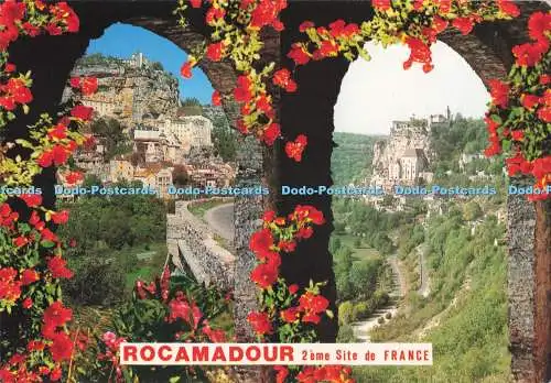 D288254 Rocamadour. Site de France. Apa Poux. Wie De Coeur. 1988