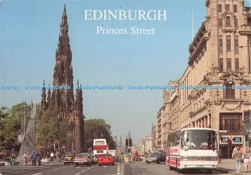 D288277 Edinburgh. Princes Street. E. T. W. Dennis. Scarborough. Allan Glen Stud