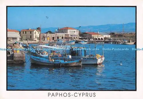 D288283 Paphos Zypern. Fußabdrücke. Larnaca