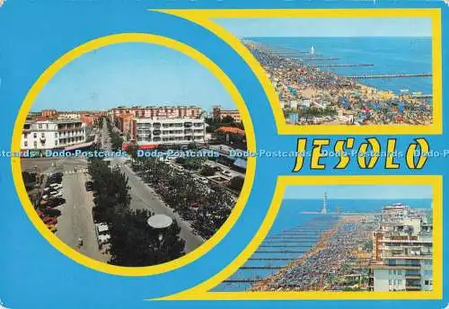 D288310 Jesolo. Piazza Mazzini. Magazzini Favalli. Kina. 1986. Multi View
