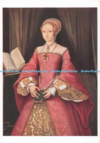 D288332 Windsor Castle. Queen Elizabeth I. als Prinzessin von einem unbekannten Künstler. Norm