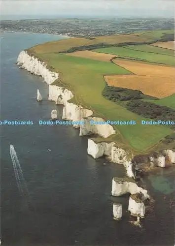 D288340 Studland. Dorset. Handschneller Punkt. Jenseits von Handfast Point und The Old Harr