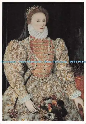 D288362 National Portrait Gallery. Queen Elizabeth. Ein unbekannter Künstler. Norman Br